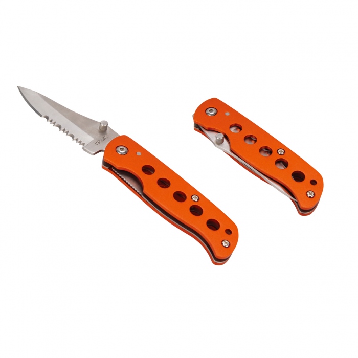Нож складной AceCamp Folding Serrated Knife 2515