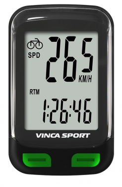 Велокомпьютер Vinca Sport беспроводной с подсветкой экрана