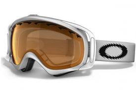 Маска Oakley Crowbar Snow Matte White / H.I. Yellow