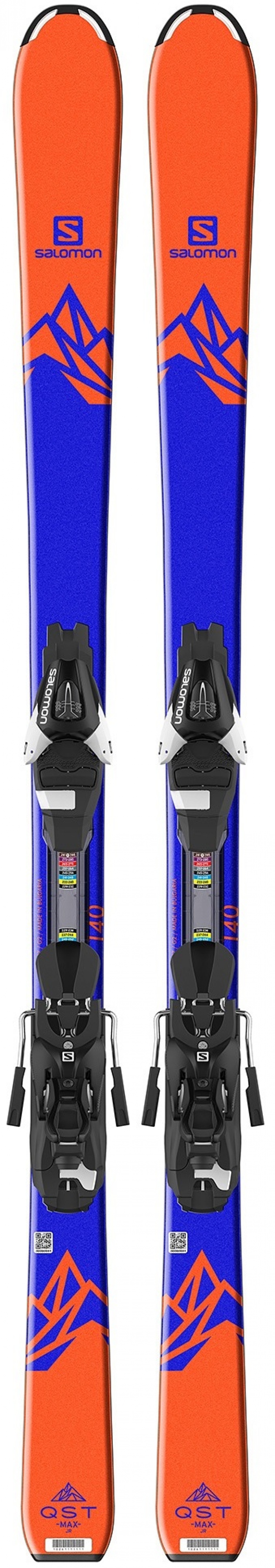 Горные лыжи Salomon QST Max JR M + крепления C5