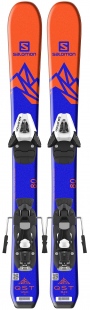 Горные лыжи Salomon QST Max JR XS + крепления C5 SR