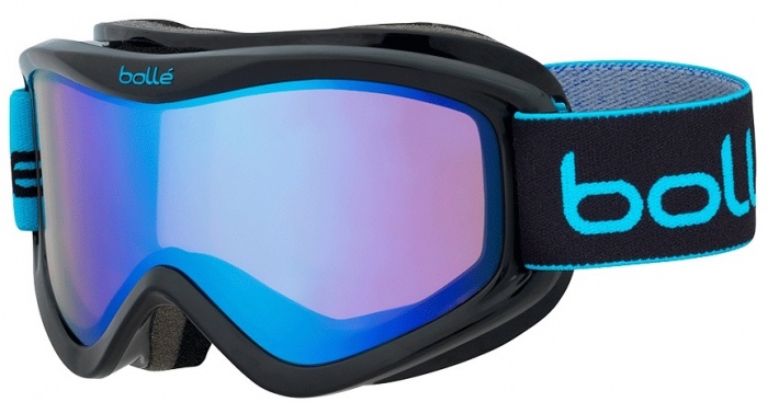 Детская маска Bolle Volt Plus Black Blocks / Aurora