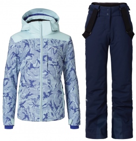 Горнолыжный костюм Kjus Surface Jacket + Silica Pants Girls