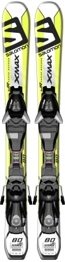 Горные лыжи Salomon X-Max Jr XS + крепления EZY5