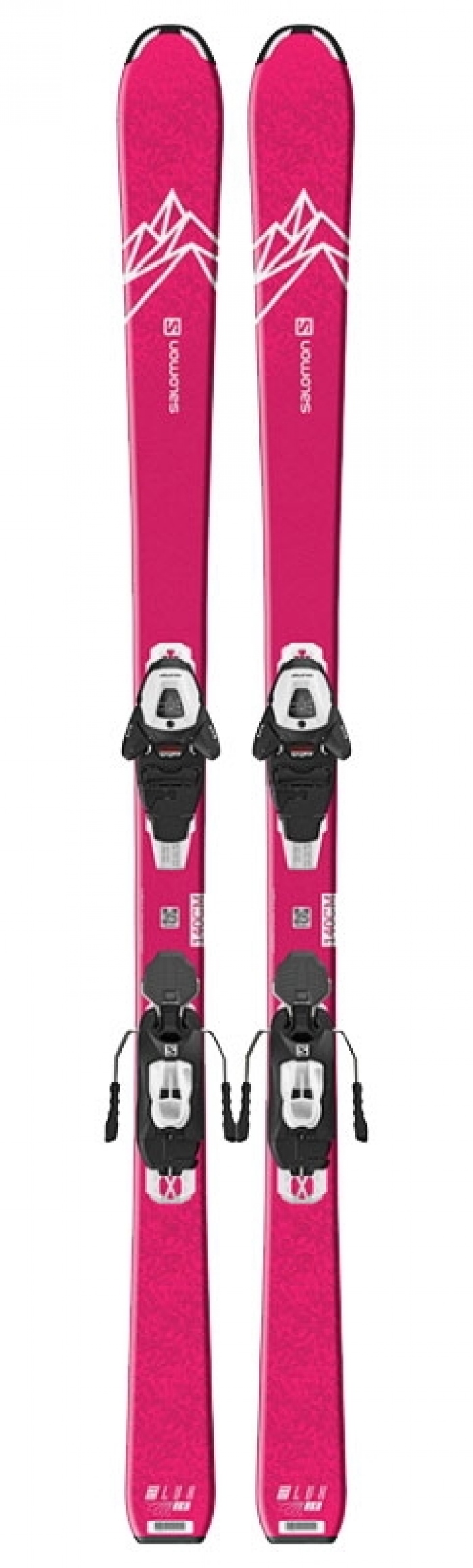 Горные лыжи Salomon QST Lux Jr M + крепления L6 GW