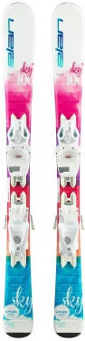 Горные лыжи Elan Sky QS 130-150 + крепления EL 7.5 Shift