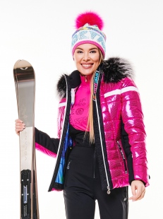 Куртка с мехом Sportalm Key Metallic m K+P