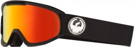 Маска Dragon DX2 Black / Lumalens® Red Ionized + Lumalens® Rose