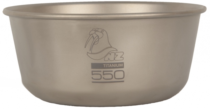 Титановая пиала NZ Ti Bowl 550 ml