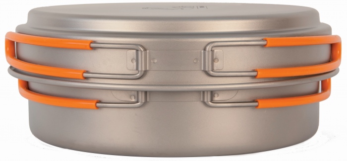 Титановая кастрюля NZ с крышкой Ti Cookware 1250 ml