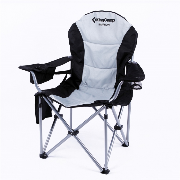 Кресло KingCamp Delux Steel Arms Chair