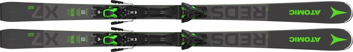 Горные лыжи Atomic Redster X7 WB green + крепления F 12 GW