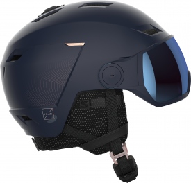 Горнолыжный шлем Salomon Icon LT Visor Photo Sigma