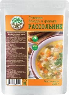Готовое блюдо Кронидов Рассольник