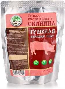 Готовое блюдо Кронидов Свинина тушеная высший сорт