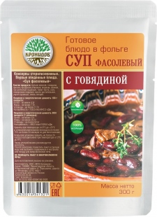 Готовое блюдо Кронидов Суп фасолевый с говядиной