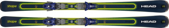 Горные лыжи Head Shape e-V8 + крепления PR 11 GW